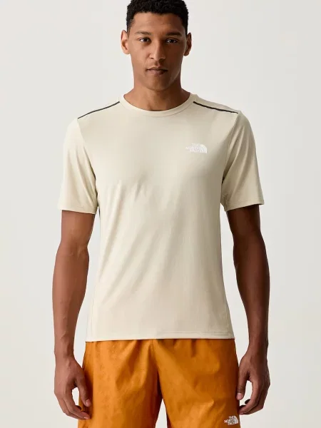 The North Face kratka majica Mountain Athletics Tape bež