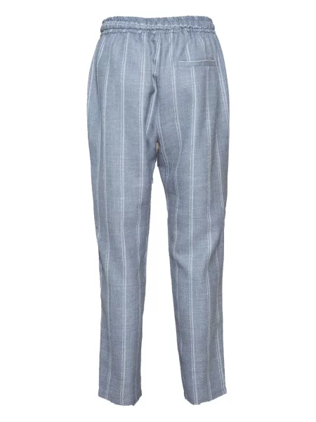Pantaloni Barba cu dungi albastru
