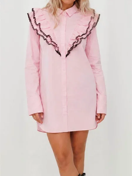 Crās Rochie Miriamcras roz