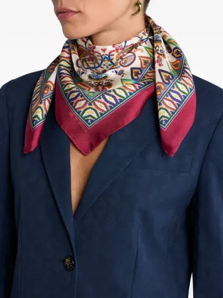 Fular Etro cu imagine cu model paisley