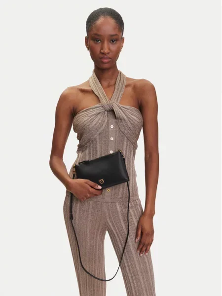 PINKO Geantă Borsa donna flat Pinko negru