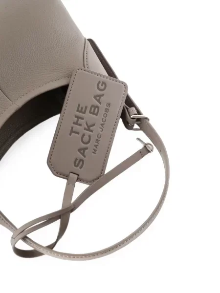 Cu centură curea Marc Jacobs din piele gri
