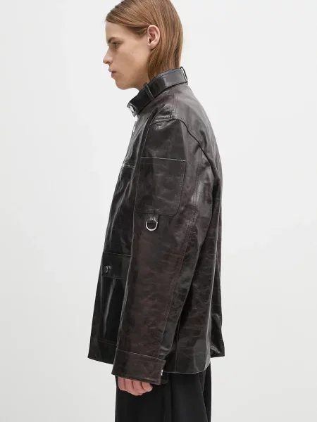 Кожаная куртка Wales Bonner