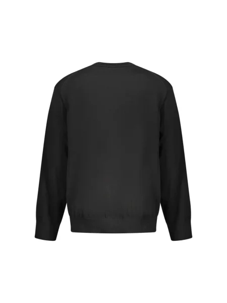 Jeansy Calvin Klein retro z długim rękawem z kapturem czarne