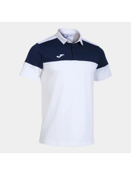Koszulka polo dla dzieci Joma Crew V biała