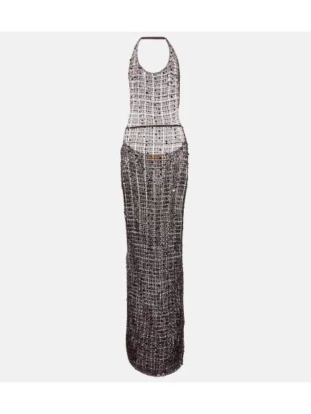 Rochie maxi Aya Muse de costum negru