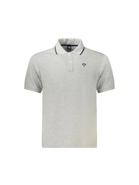 Polo North Sails z krótkim rękawem szare