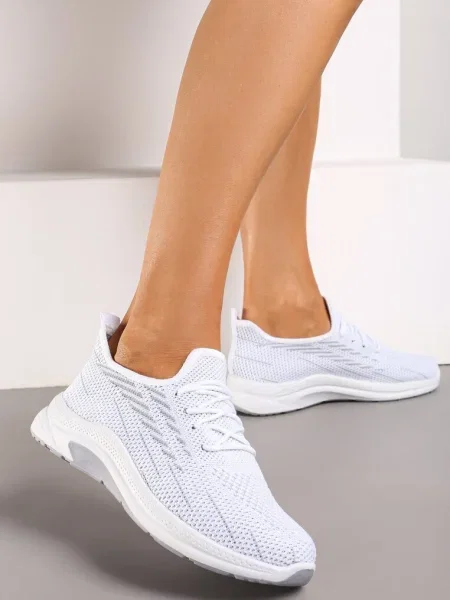 Pantofi sport albi Linidas alb
