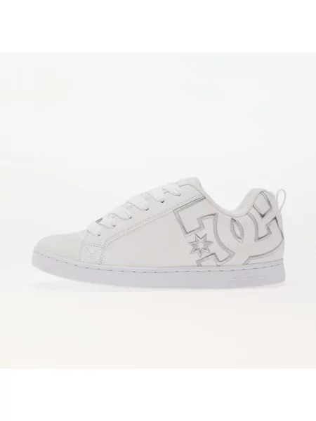 Trampki DC Court Graffik White/ Silver EUR 41 białe