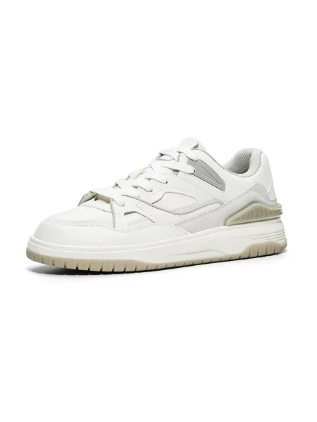 Sneakerși Bershka streetstyle alb