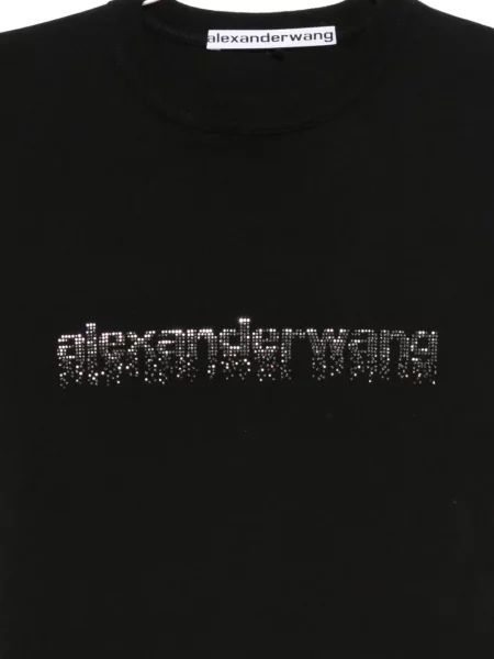 Tricou Alexander Wang cu imagine negru