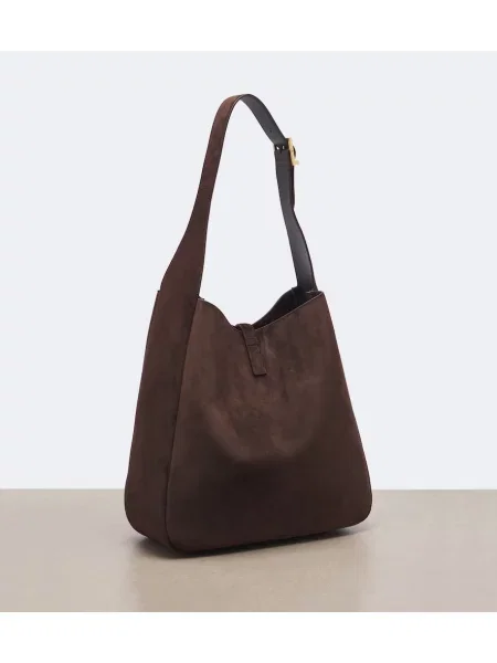 Torbica Saint Laurent iz semiša rjava
