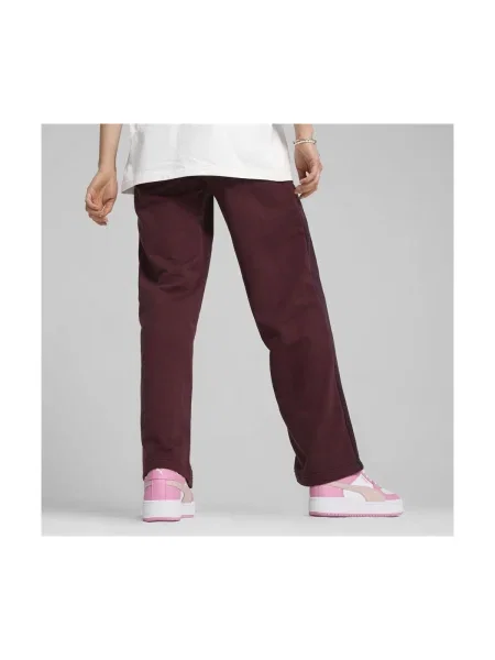 Pantaloni Puma bordo