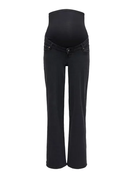 Only Maternity Jeans OLMMadison' negru