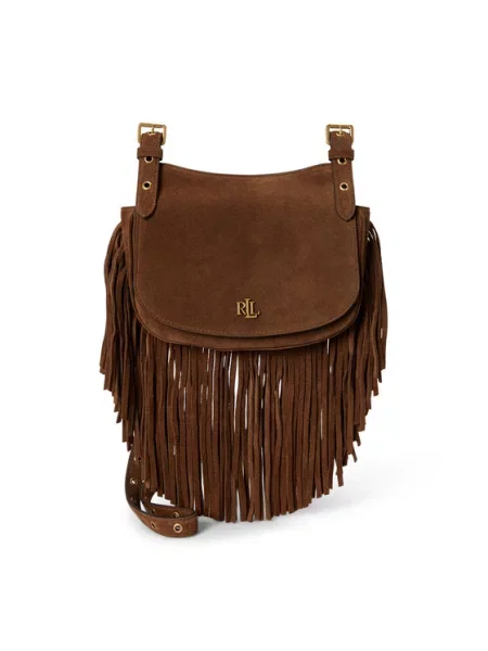 Lauren Ralph Lauren Geantă de umăr MARCY ciocolatiu maro