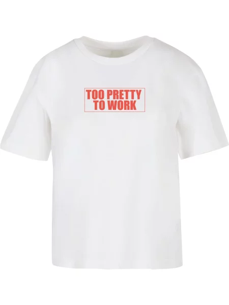 Tricou Mister Tee business alb