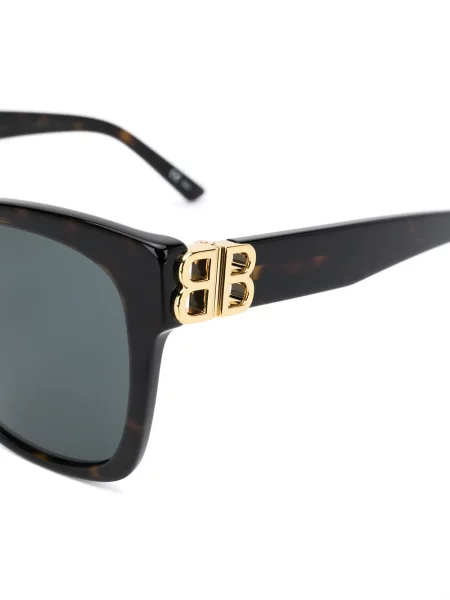 Sluneční brýle Balenciaga Eyewear hnědé