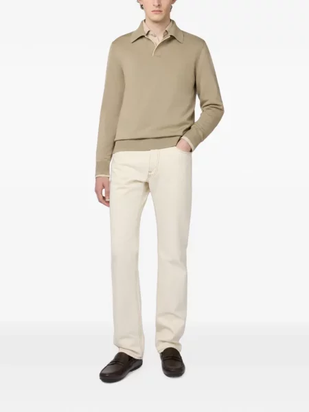 Tricou polo Tod's de lână