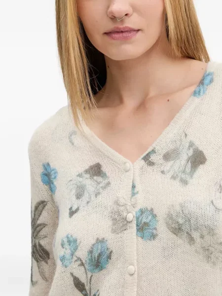Cardigan Desigual cu model floral