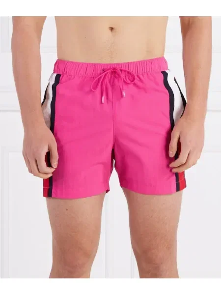 Sport rövidnadrág Tommy Hilfiger rózsaszín
