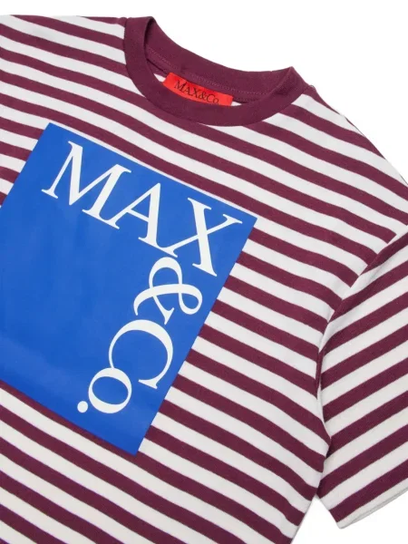 Koszulka dziecięca Max&co. fioletowa