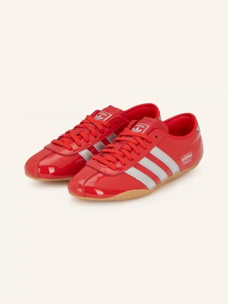 Sneakers adidas Tokyo W Red/ Silver Metallic/ Gum EUR 38 czerwone