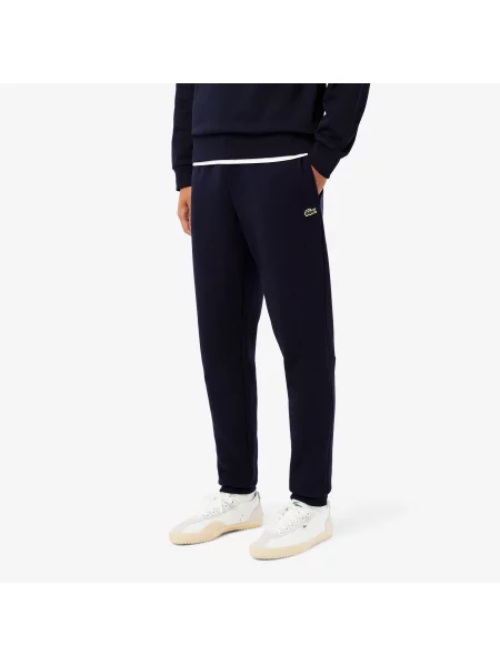 Lacoste Spodnie Dresowe Slim Fit granatowe