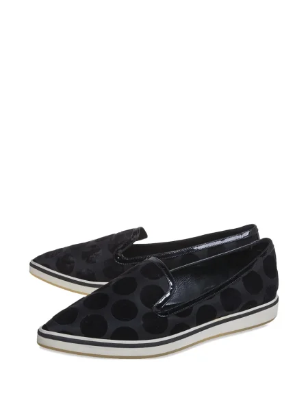 Βελούδινα πουά loafers Nicholas Kirkwood μαύρο