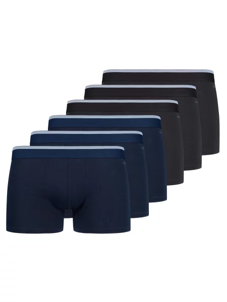 Skiny Boxeralsók sötétkék fekete