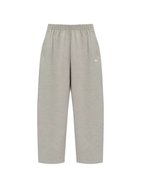 Vestă Adidas alergare cu dungi tricotate albastru