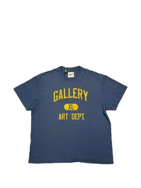 Tricou Gallery Dept. cu mâneci scurte scurt albastru