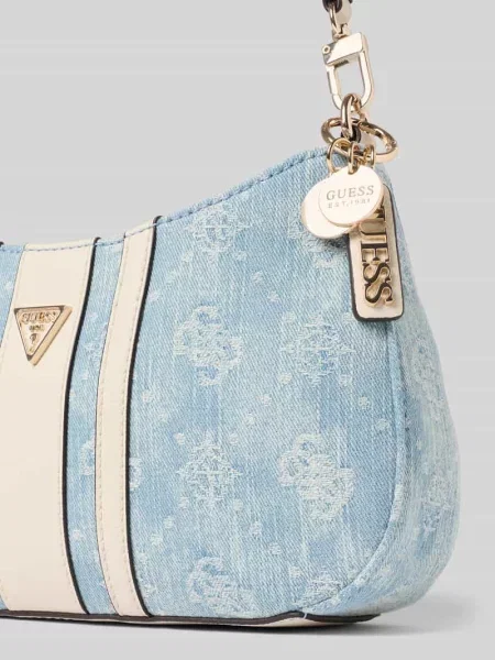 Guess Torebka Na Ramię Noelle blau niebieska