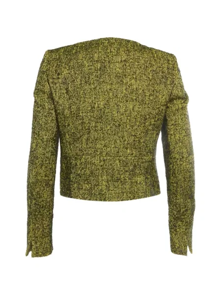 Bouclé geacă Boss Green Hugo Boss galben