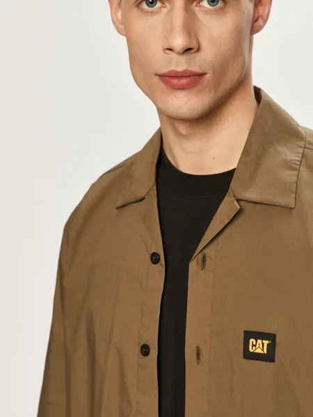 Caterpillar Риза зелено
