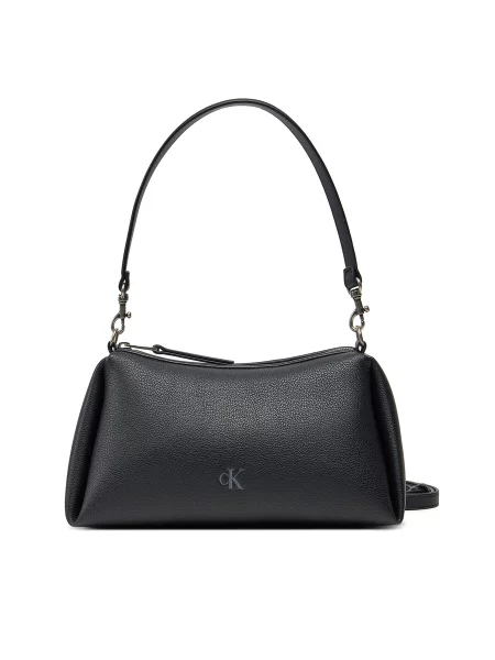 Calvin Klein Jeans Τσάντα Drop Small Shoulder Bag μαύρο