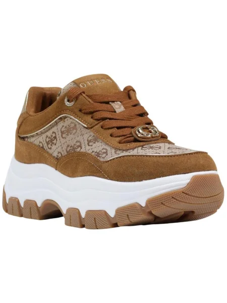 Sneakersy Guess hnedá