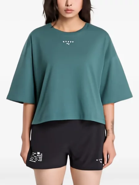 Decupat tricou Puma verde