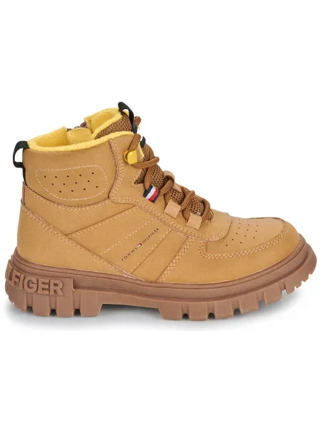 Pantofi copii Tommy Hilfiger maro