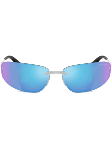 Ochelari de soare Miu Miu Eyewear argintiu