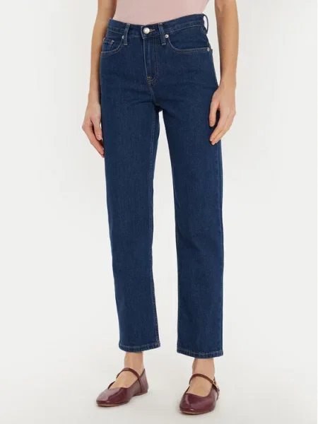 Tommy Hilfiger Džinsai Classic Straight Fit mėlyna