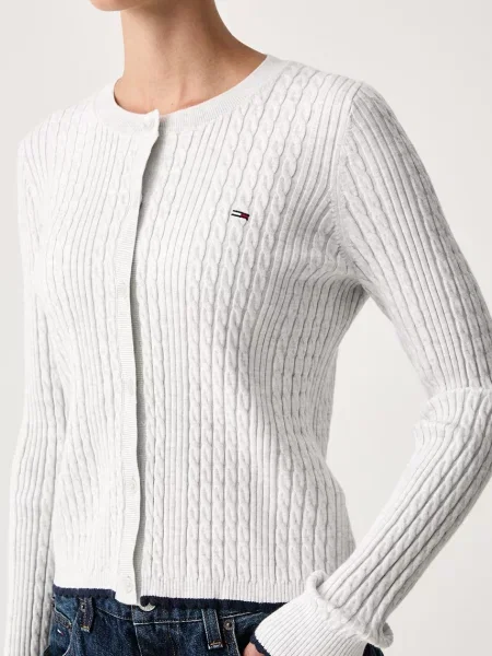 Tommy Jeans жилетка дамска сиво