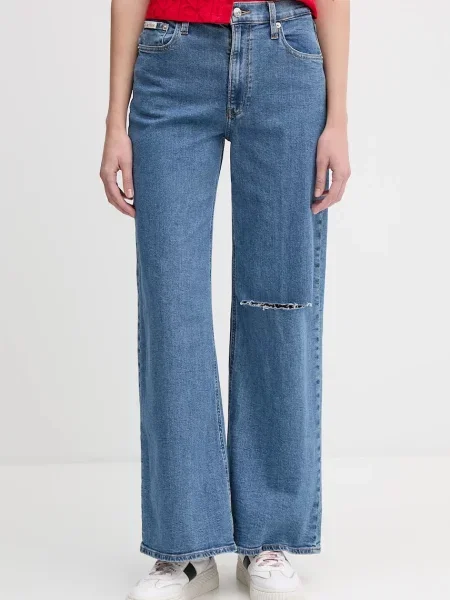 Calvin Klein Jeans jeansy niebieski