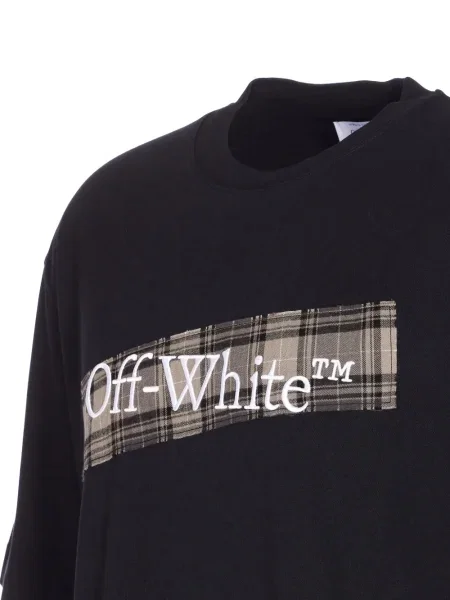 Tricou Off-white cu imagine alb