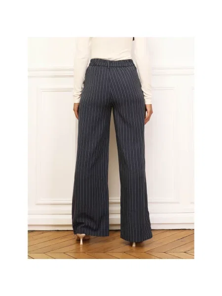 Pantaloni La Modeuse albastru