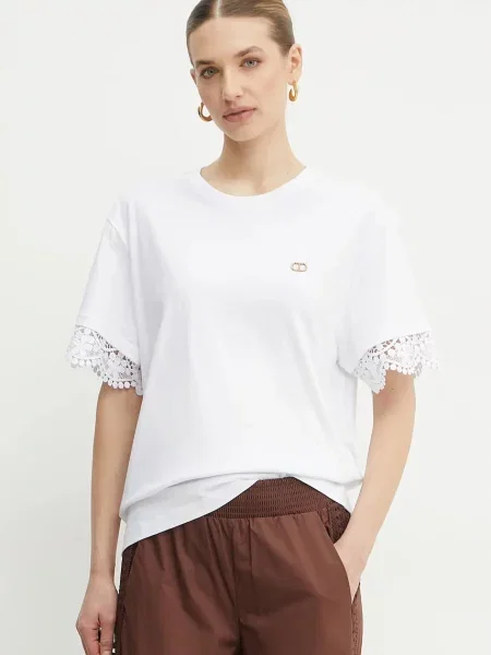 Twinset tricou din alb