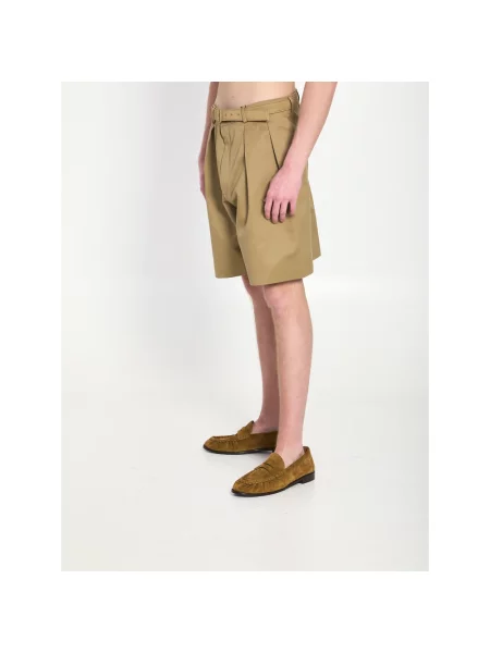 Bermudy Saint Laurent beżowe