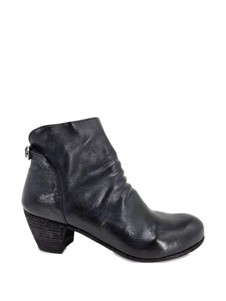 Cizme scurte Officine Creative din piele albastru