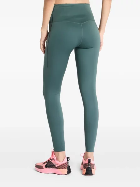 Top sport Nike din fleece plisat fără mâneci alb