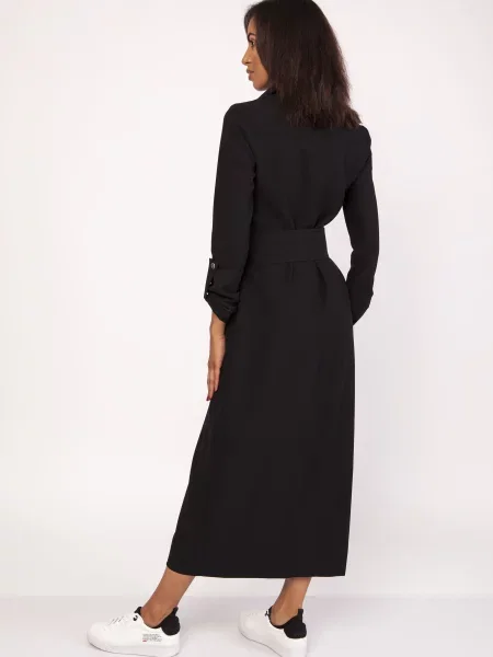 Rochie tip cămașă Lanti negru