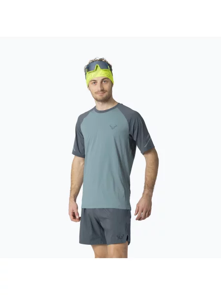 Tricou de alergare pentru bărbați DYNAFIT Alpine Pro smoke albastru